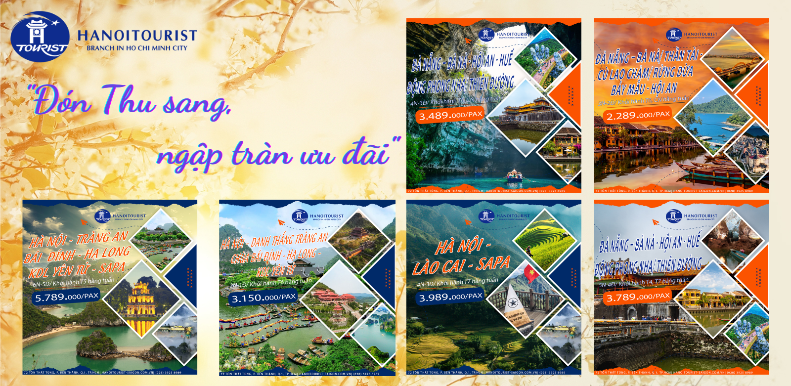 Đón Thu sang, ngập tràn ưu đãi